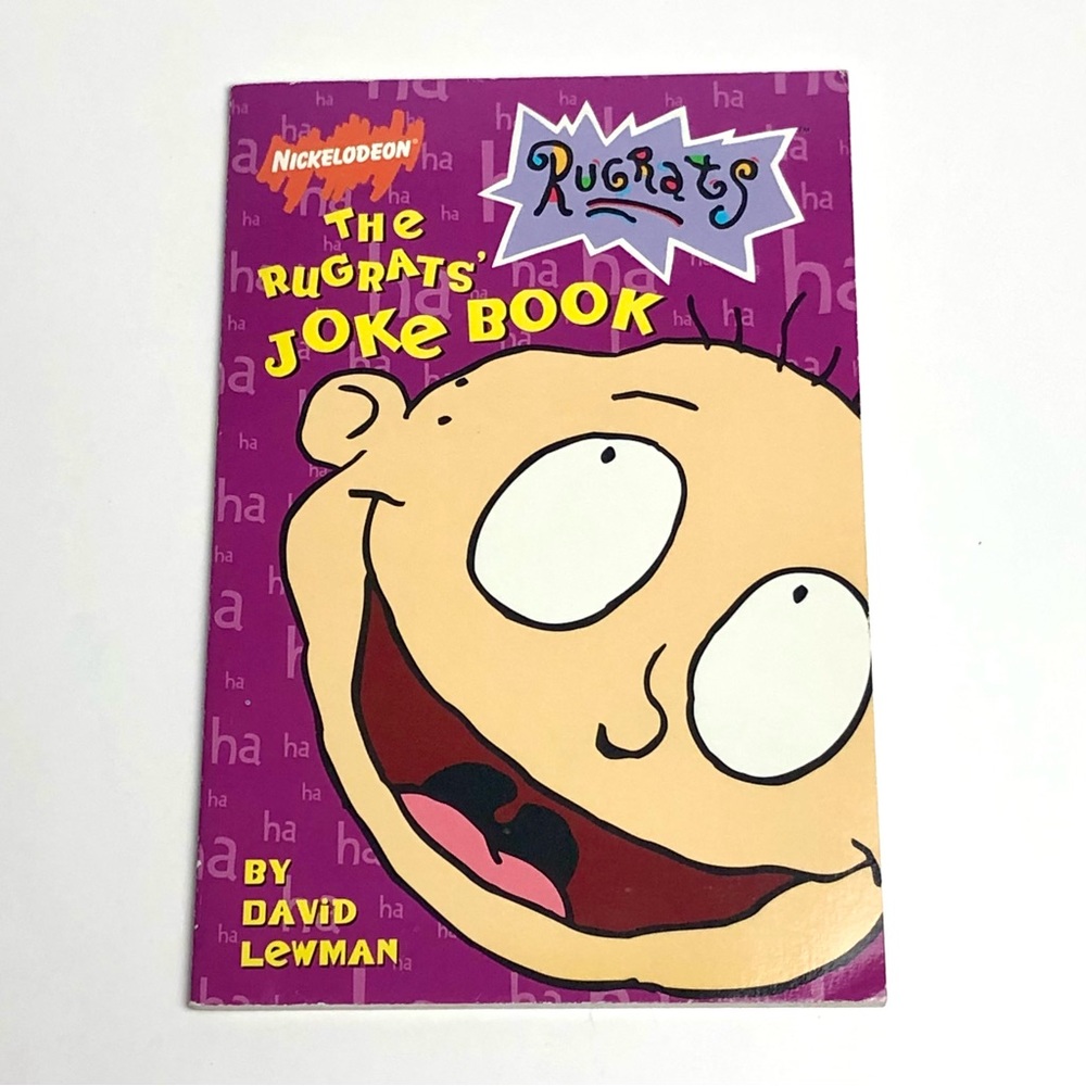 Vintage 90s Children’s Book « Rugrats Joke Book » 1998